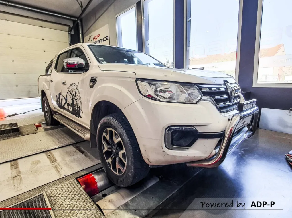 Reprogrammation moteur Stage 1 Renault Alaskan 2.3 Bluedci 160cv - Optimisation performance moteur Renault - ADP Performance Salon-de-Provence