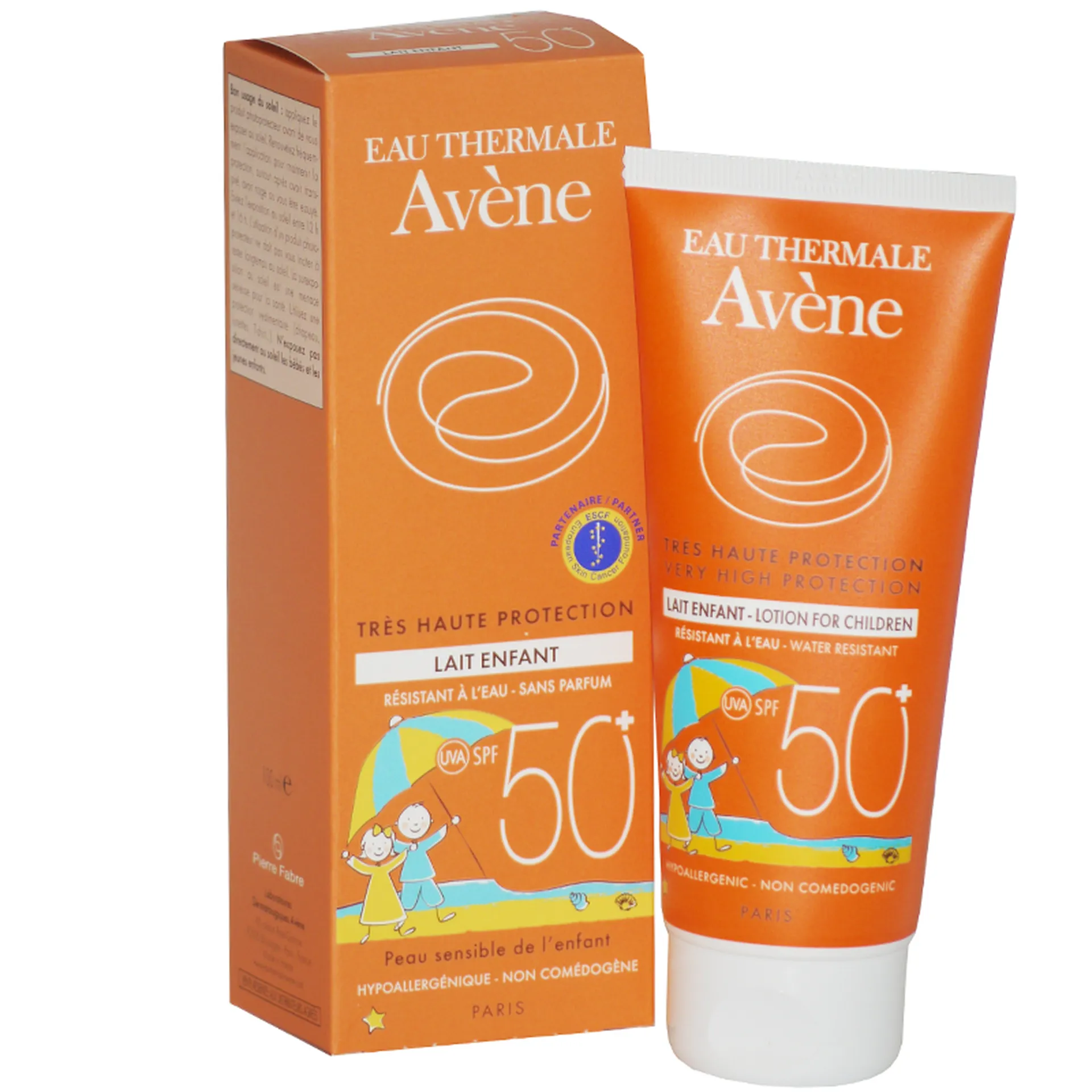 Avene lait protection solaire enfant résistant à l'eau à marseille