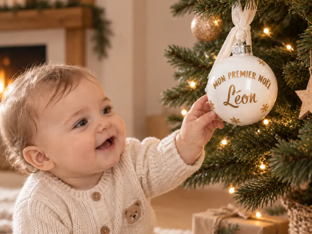 Pourquoi offrir une boule de Noël personnalisée et quelle signification peut avoir ce cadeau pour l'enfant ou la famille ?