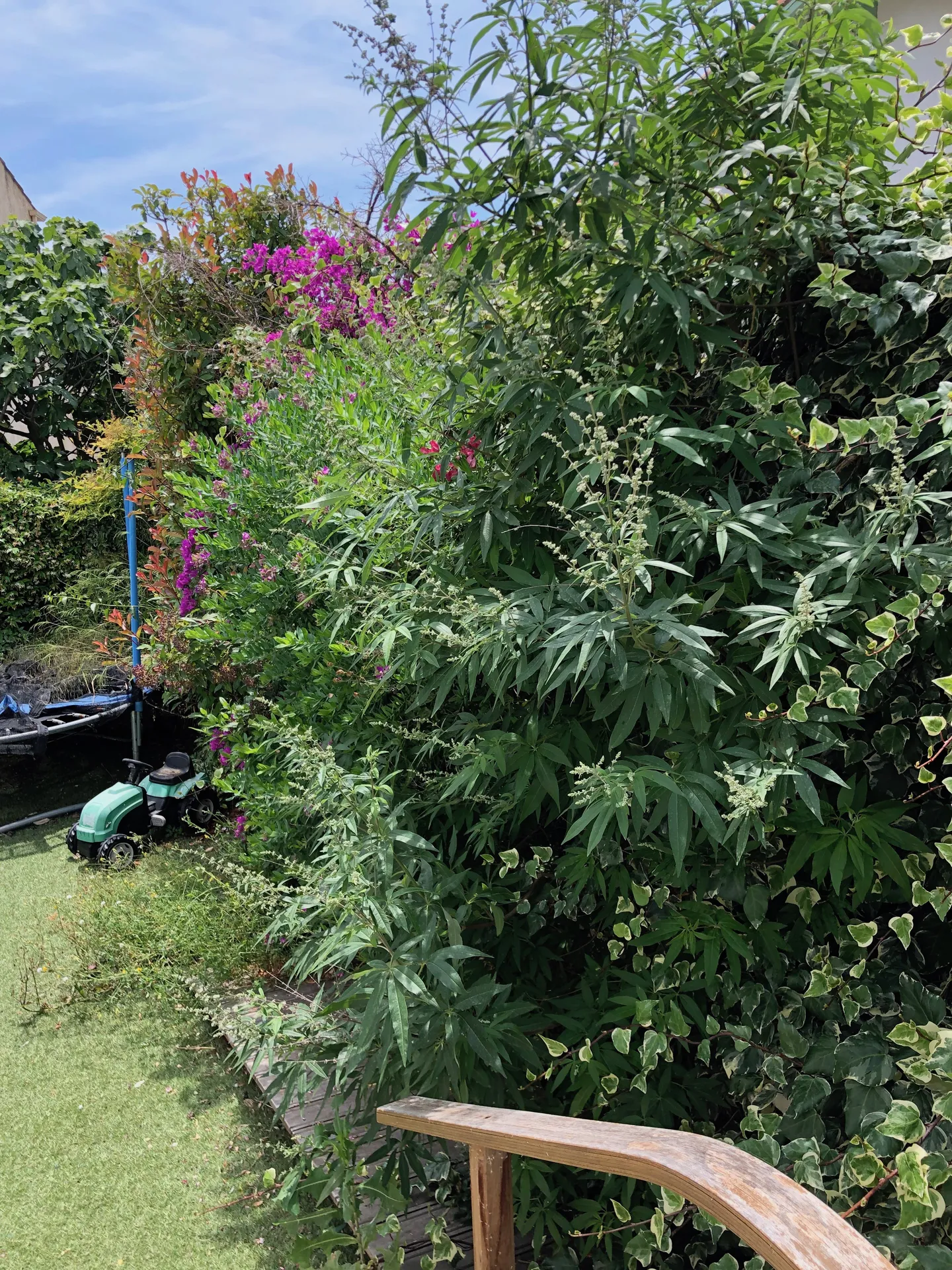 Sur le côté (avant)