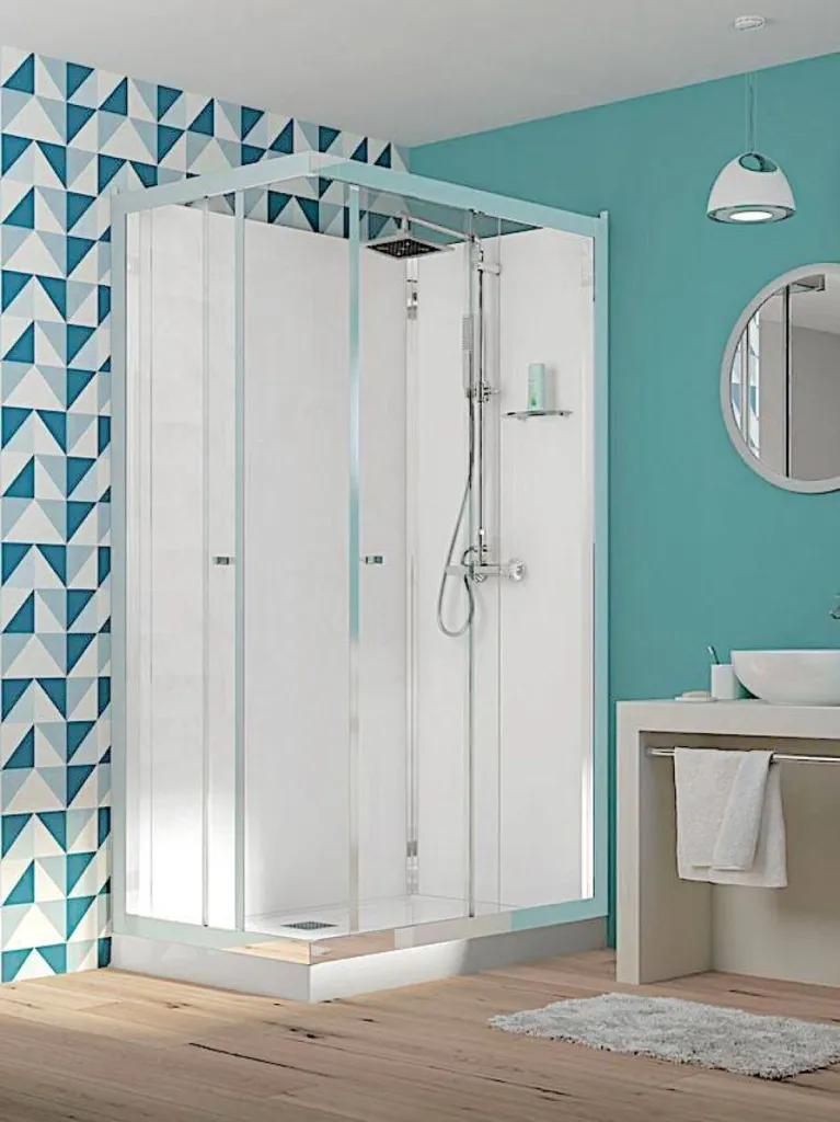 Remplacement baignoire par douche sénior sécurisée