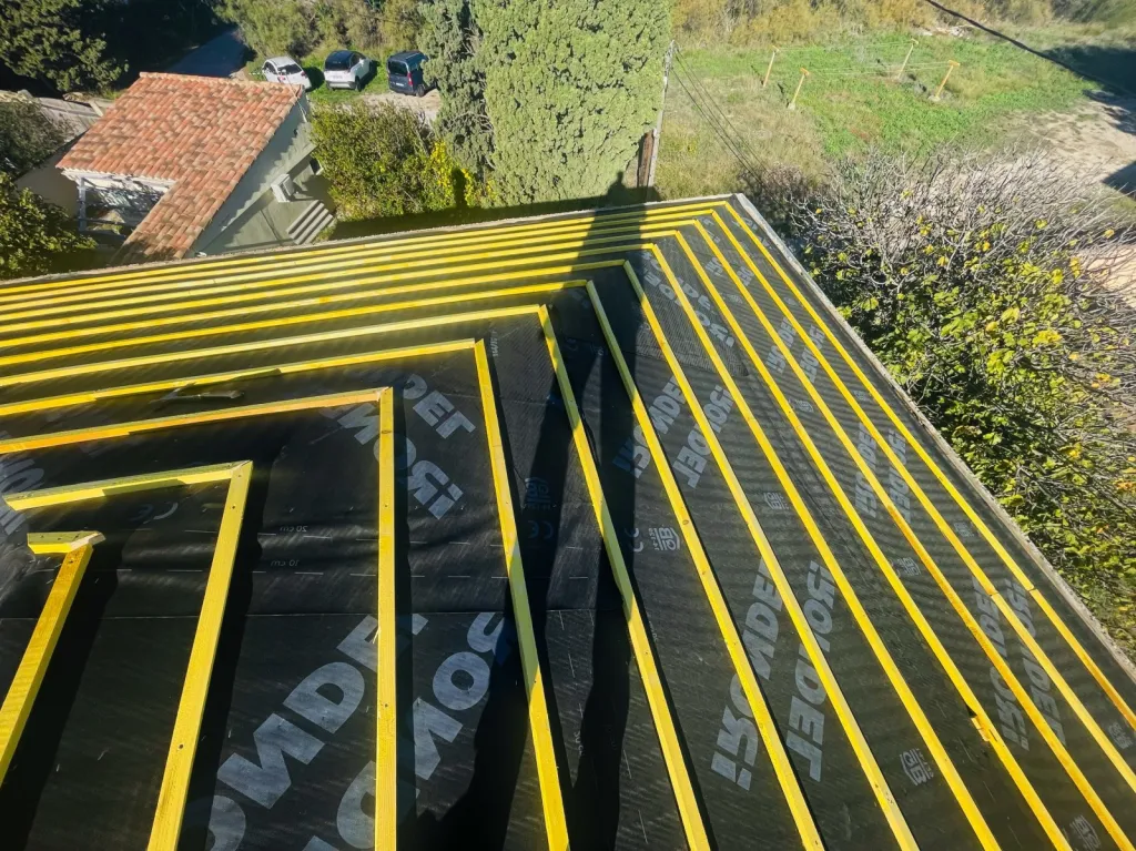 pose des liteaux près de aix en provence