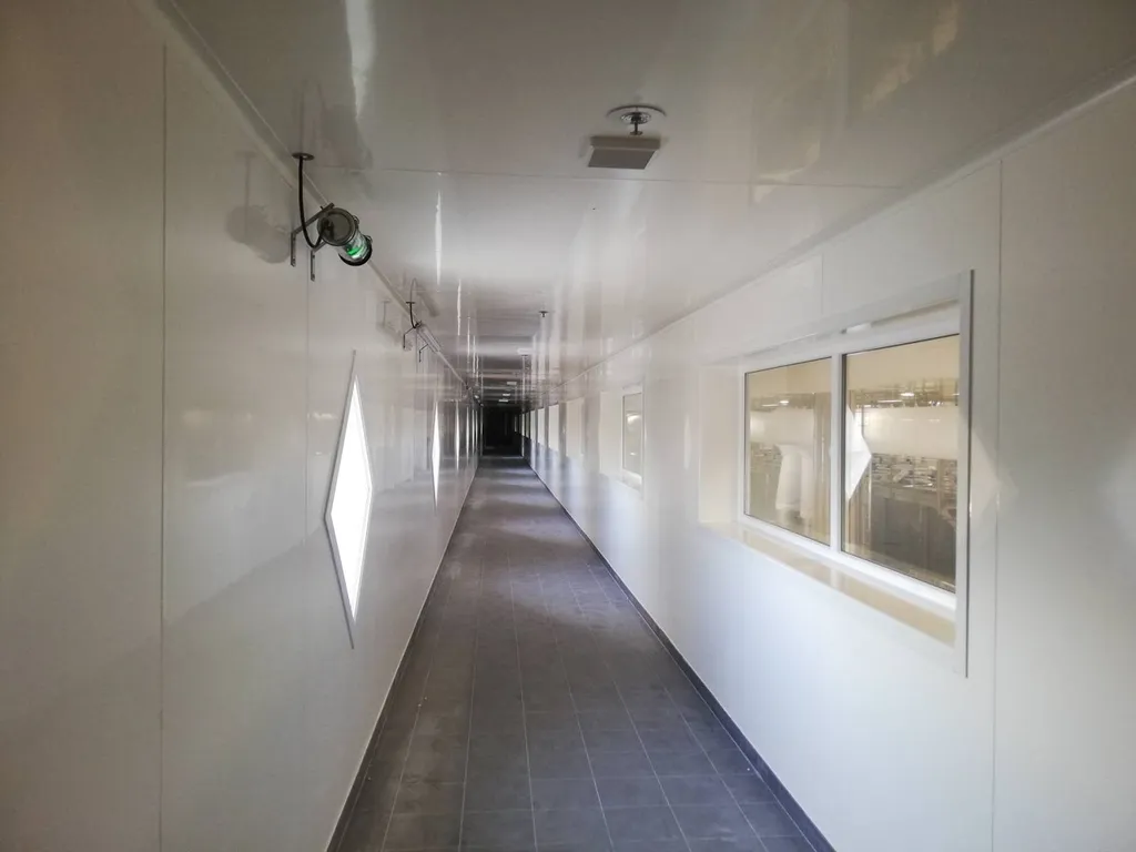 Création d'une galerie de Visite chez Lactalis à Domfront