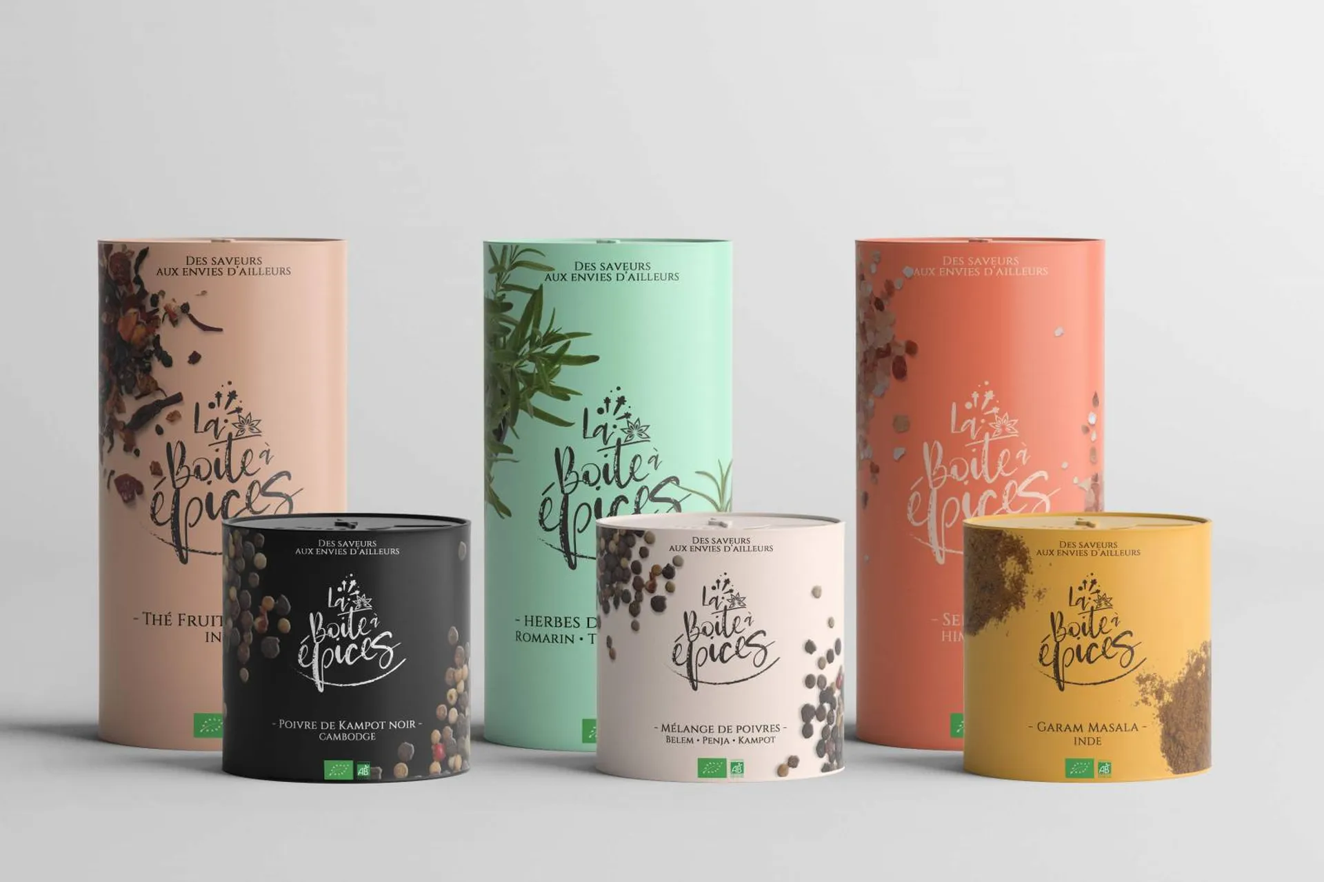 graphisme boite à épice