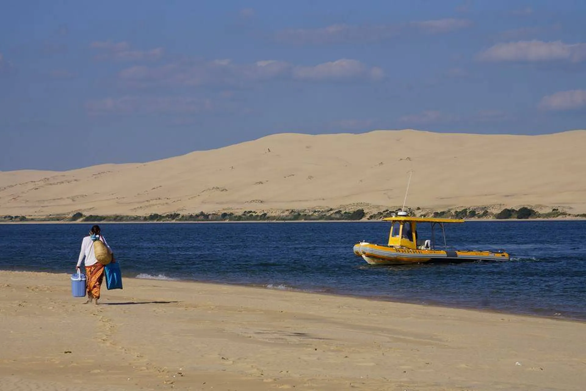 Navette bateau privatif Arcachon banc d'arguin