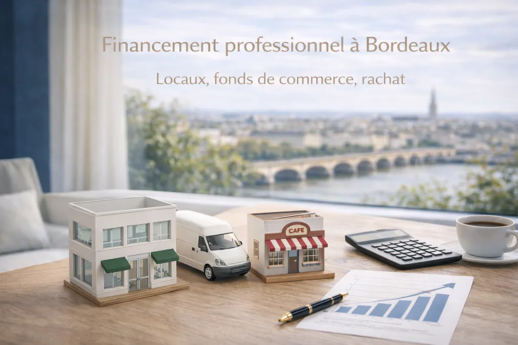 Financement professionnel à Bordeaux : locaux, fonds de commerce, rachat