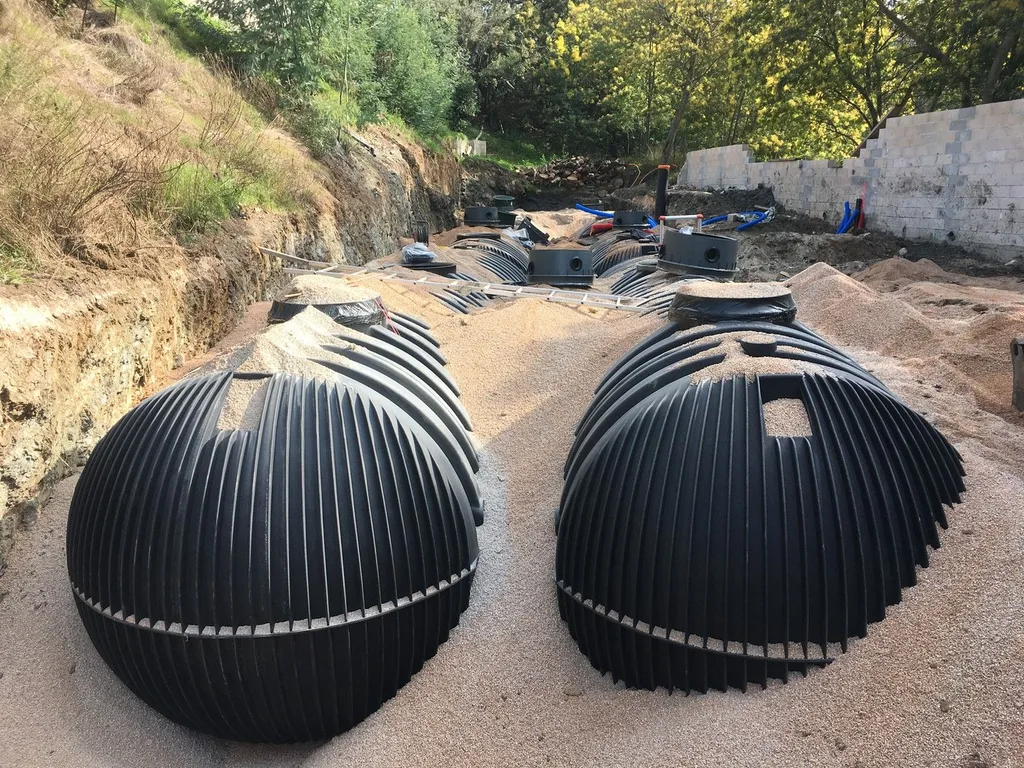 micro-station d'un camping pour 500 eh, sans odeur, sans pièce en mouvement, dans le var, près de Hyères