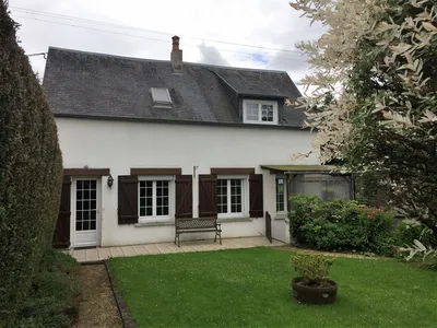 MAISON A VENDRE LISIEUX, BEAU JARDIN, AGENCE IMMOBILIERE TERRES ET DEMEURES DE NORMANDIE