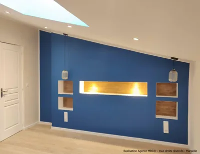 Réhabilitation d’intérieur au travers de travaux de rénovation d’une maison Redon à Marseille avec Architecte d’intérieur.