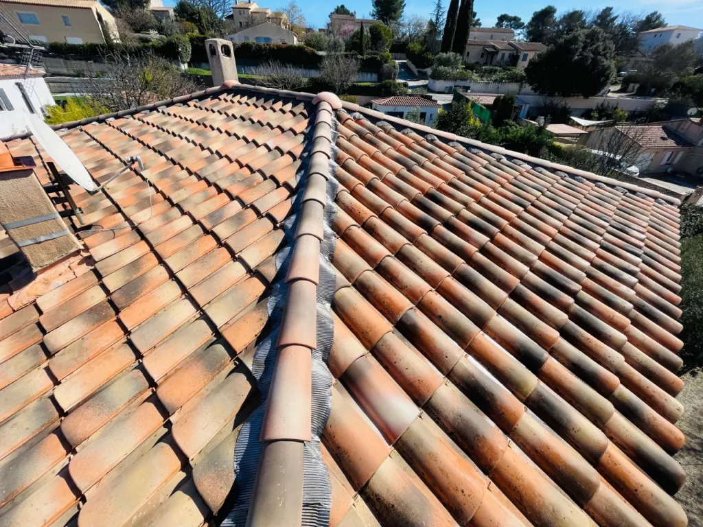 Renovation de toiture fini sur Fuveau