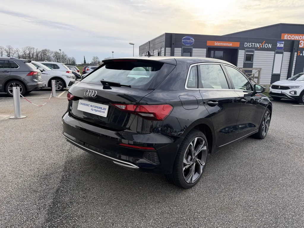 Audi A3 d'occasion près du Havre : Hybride rechargeable, faible kilométrage, disponible chez Caudebec Automobiles