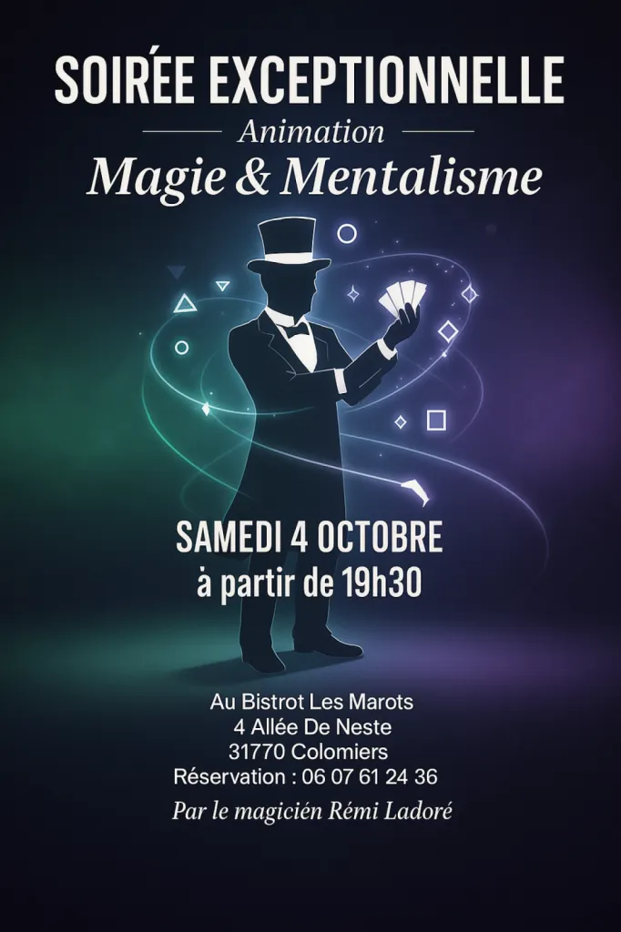 Soirée Magie ! 