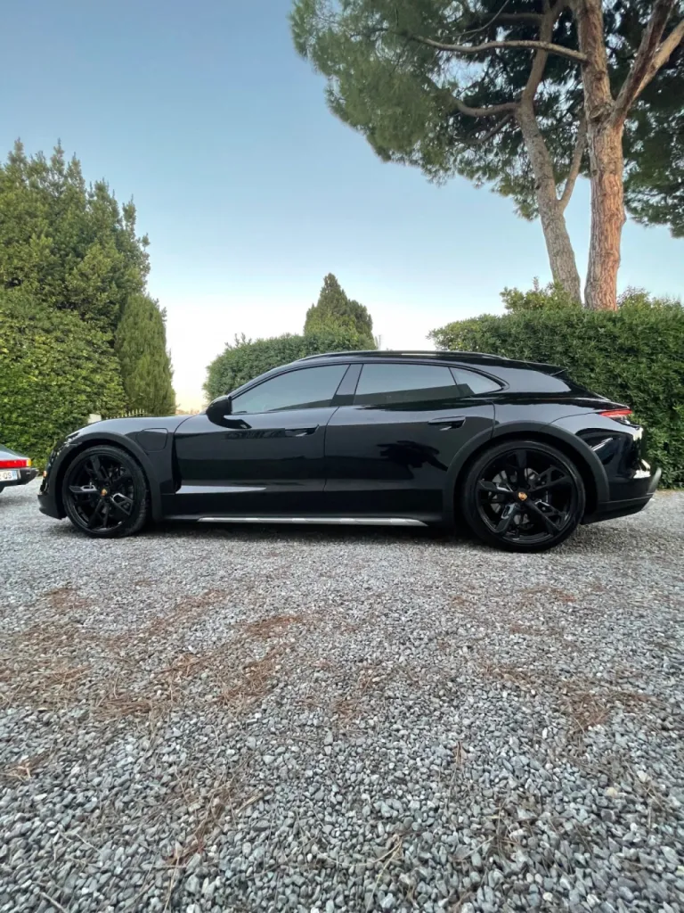 Detailing et Protection film PPF céramique Porsche Taycan à Saint Laurent du Var près de Nice 06.