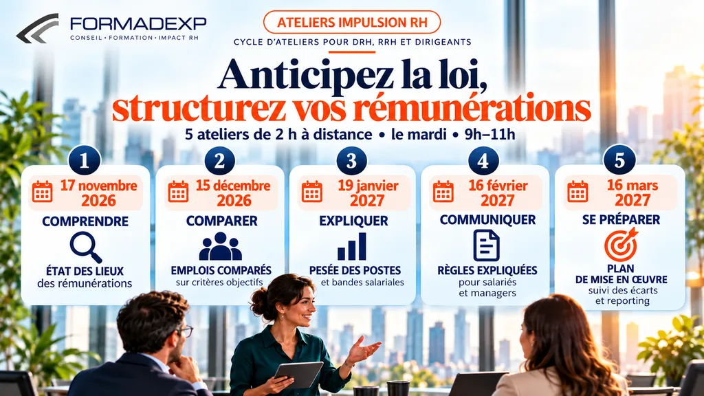 Participez aux ateliers impulsions RH
