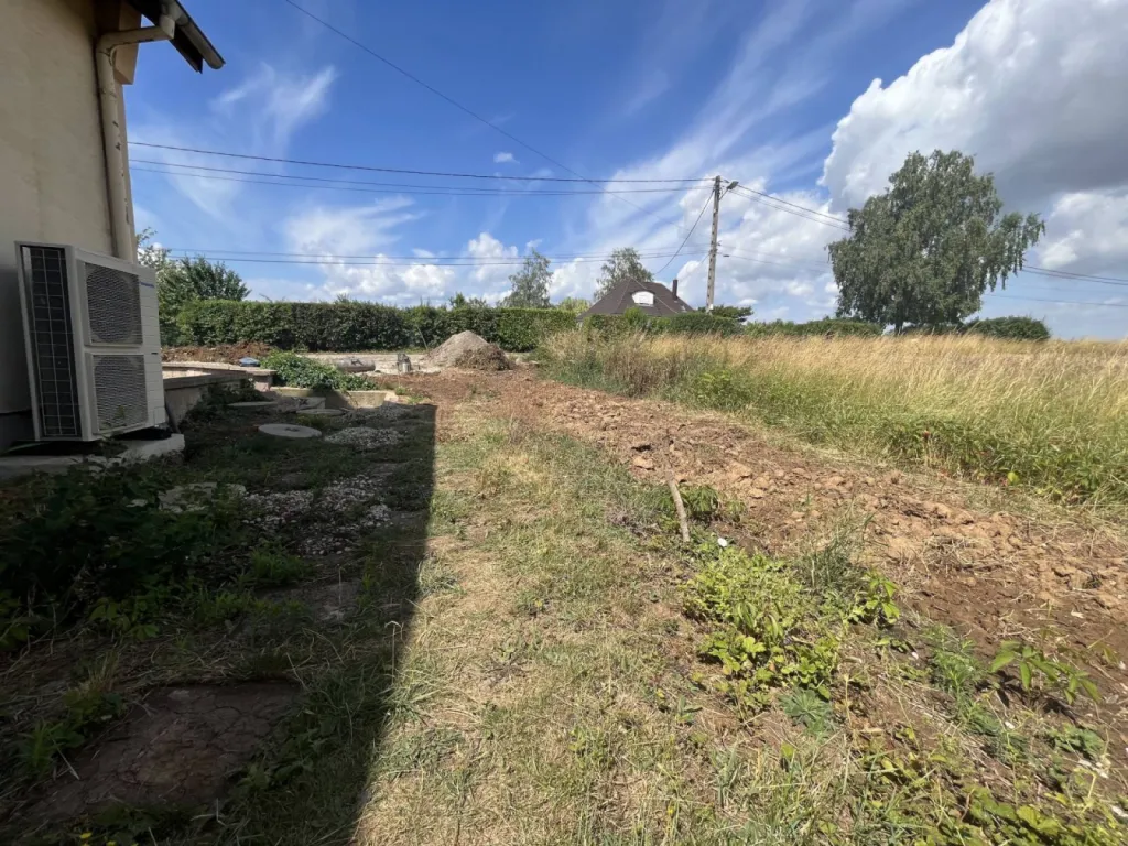 Chemin d’accès en pavé différents formats à Furdenheim près de Strasbourg