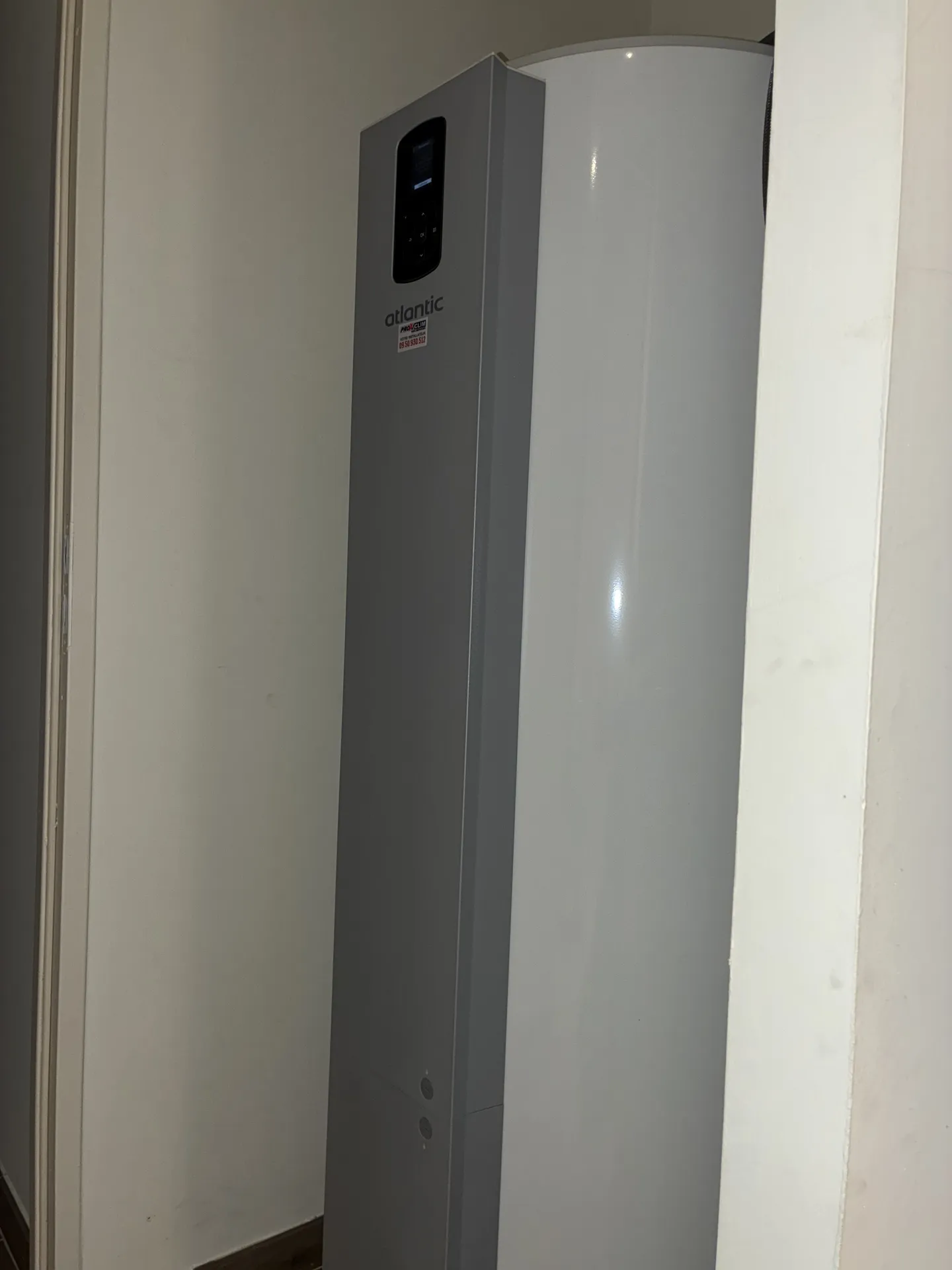 Chauffe-eau thermodynamique Atlantic installé par PROXICLIM à Aix-en-Provence