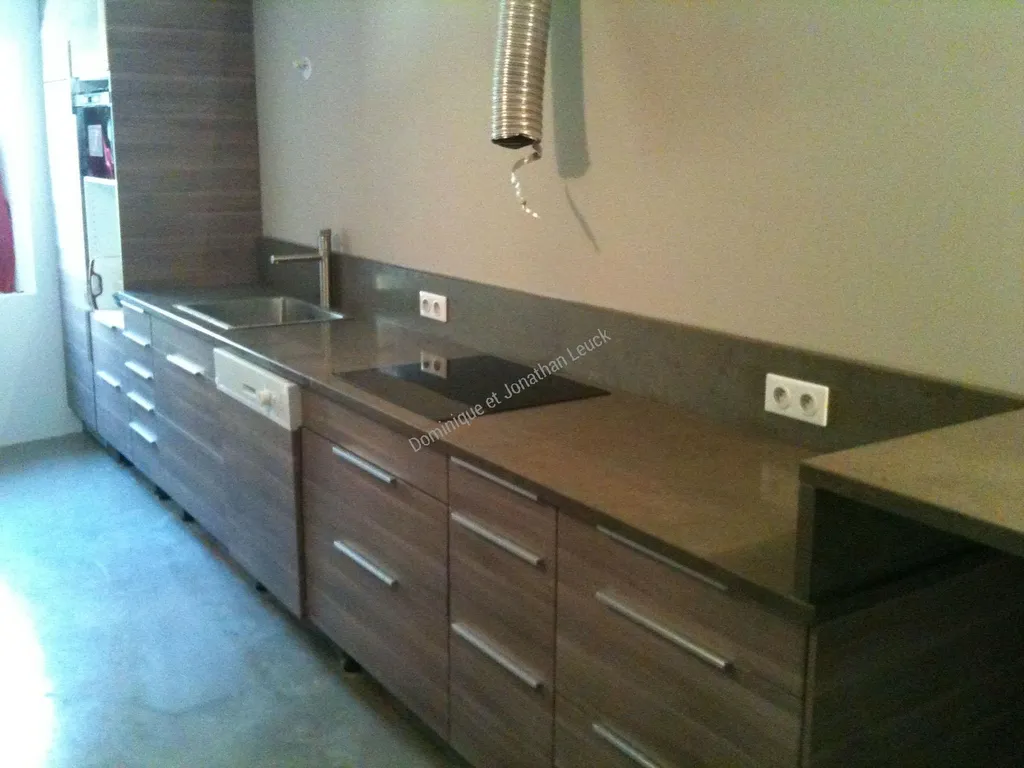 Cuisine et plans en granit