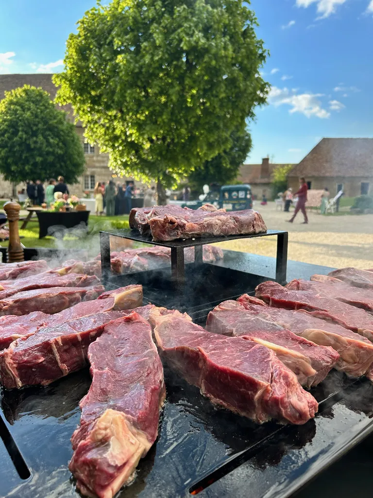 Traiteur Barbecue et brasero convivial pour événements professionnels à Lyon et Villefranche-sur-Saône