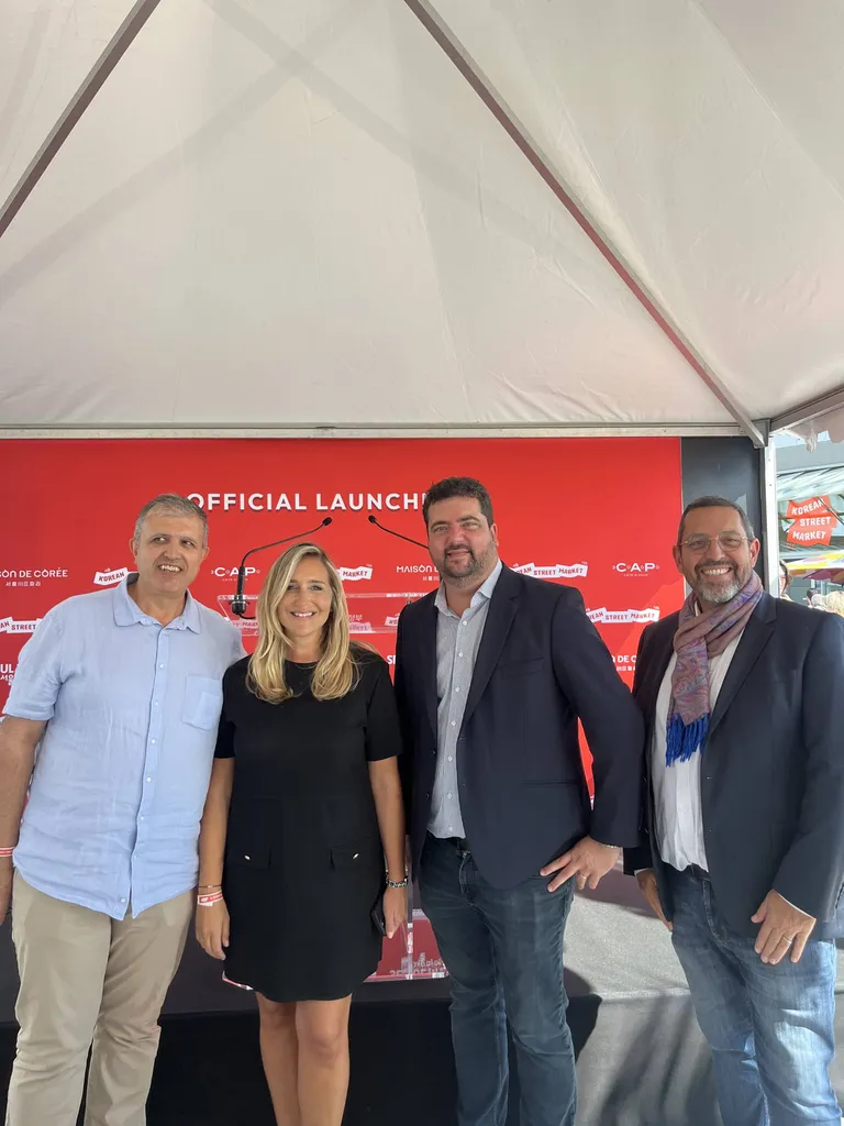 L’UMIH NCA présente à l’inauguration du premier Korean Street Market en France