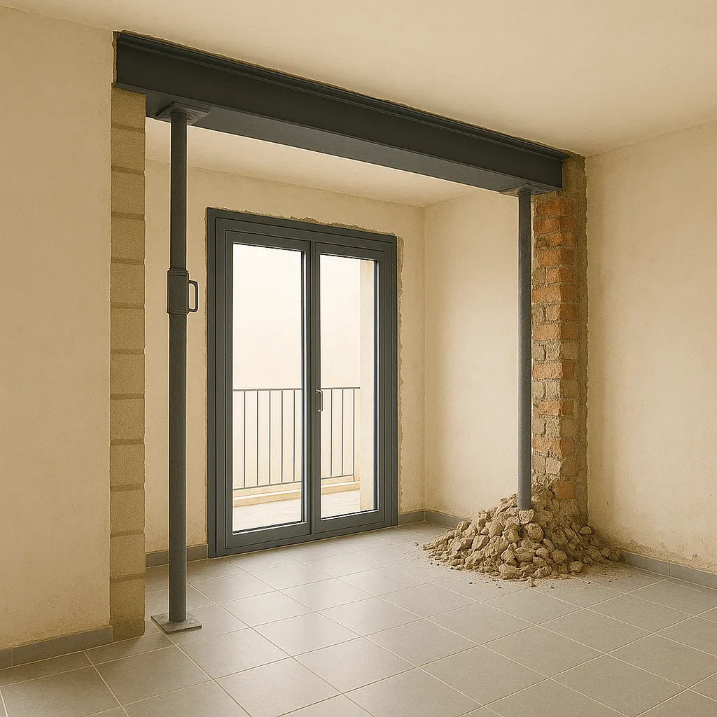 Faites chiffrer votre projet d’ouverture de mur porteur pour baie vitrée : rénovation intérieure et sécurité à Béziers près d'Agde