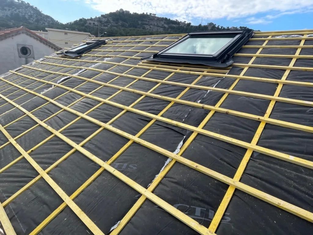 pose des litaux sur chateauneuf les martigues