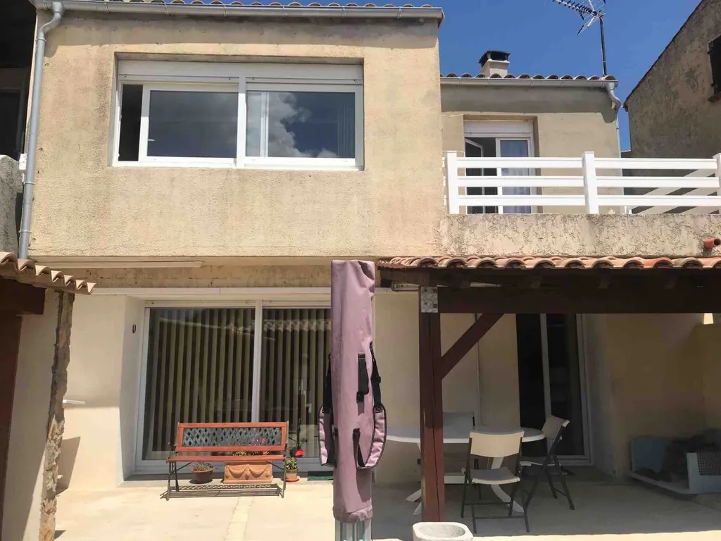 Facade en Torchis Gratté à l’Ancienne  sur GRUISSAN à côté de Narbonne