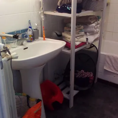 Salle de bains bord de mer à Aix-en-Provence