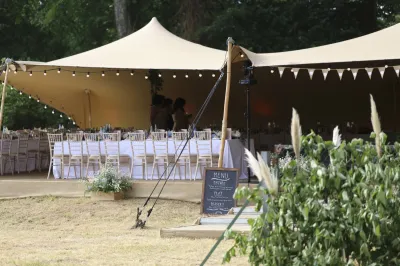 marquee for wedding in normandy