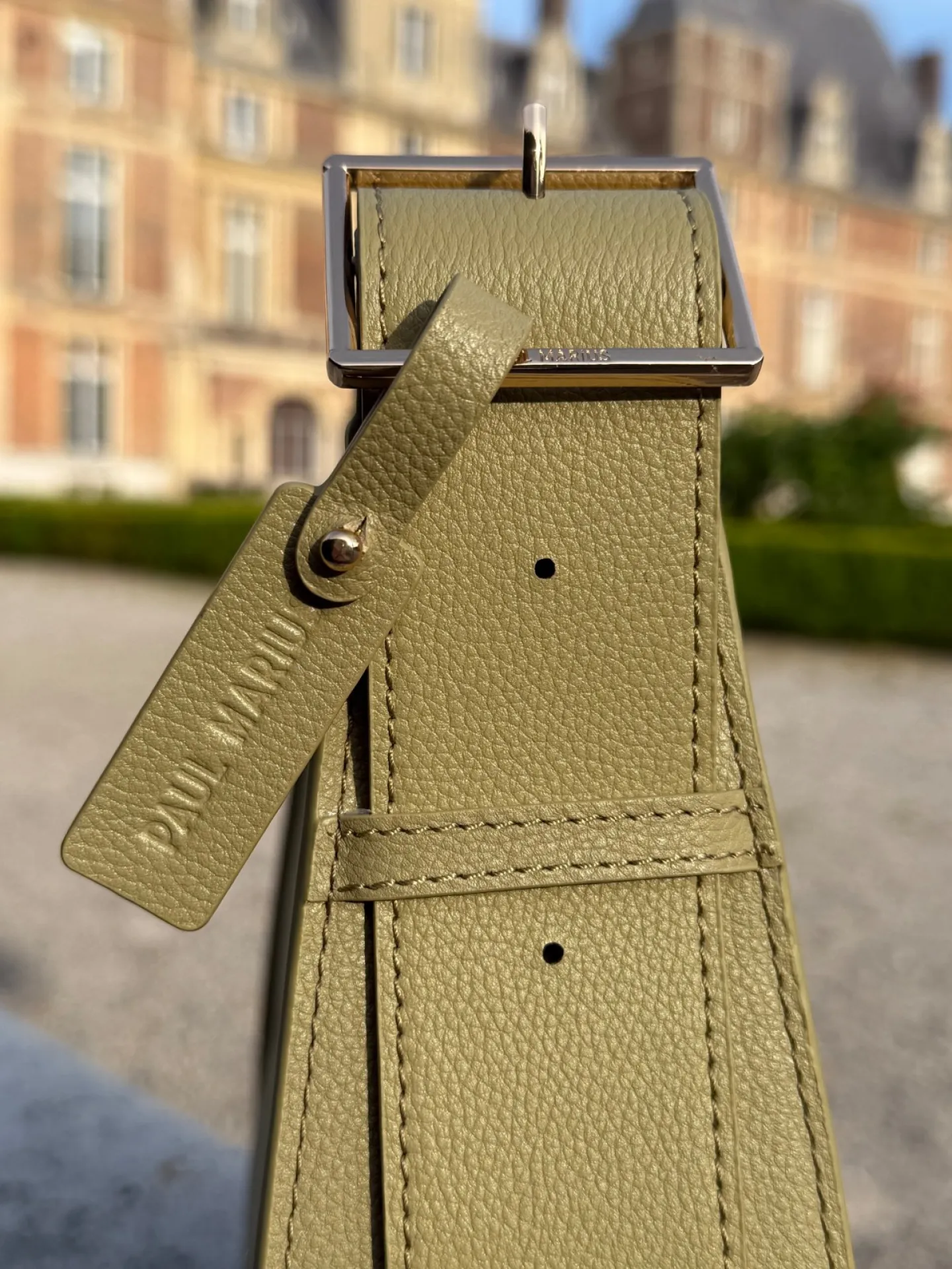 Sac Paul Marius Victoire couleur amande disponible chez Evasion Eu