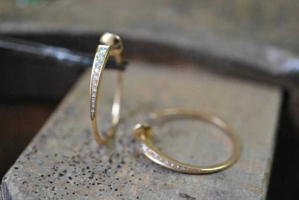 Boucles d'oreilles créoles