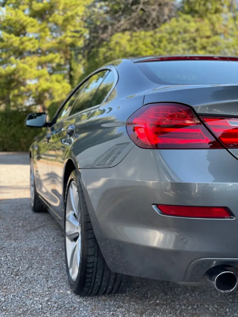 Detailing BMW Serie 6 Grand Coupe à Saint Laurent du Var près de Nice Côte d’Azur