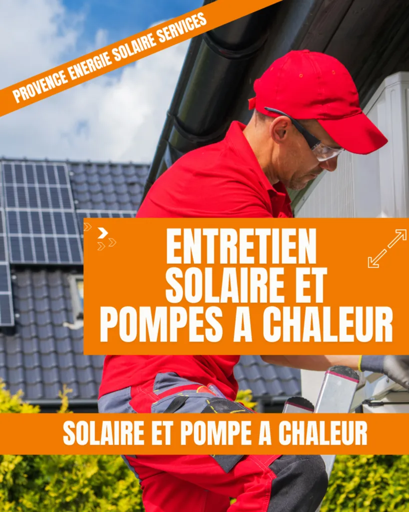 Pess vous propose l'entretien de vos installations solaires et pompes à chaleur 
