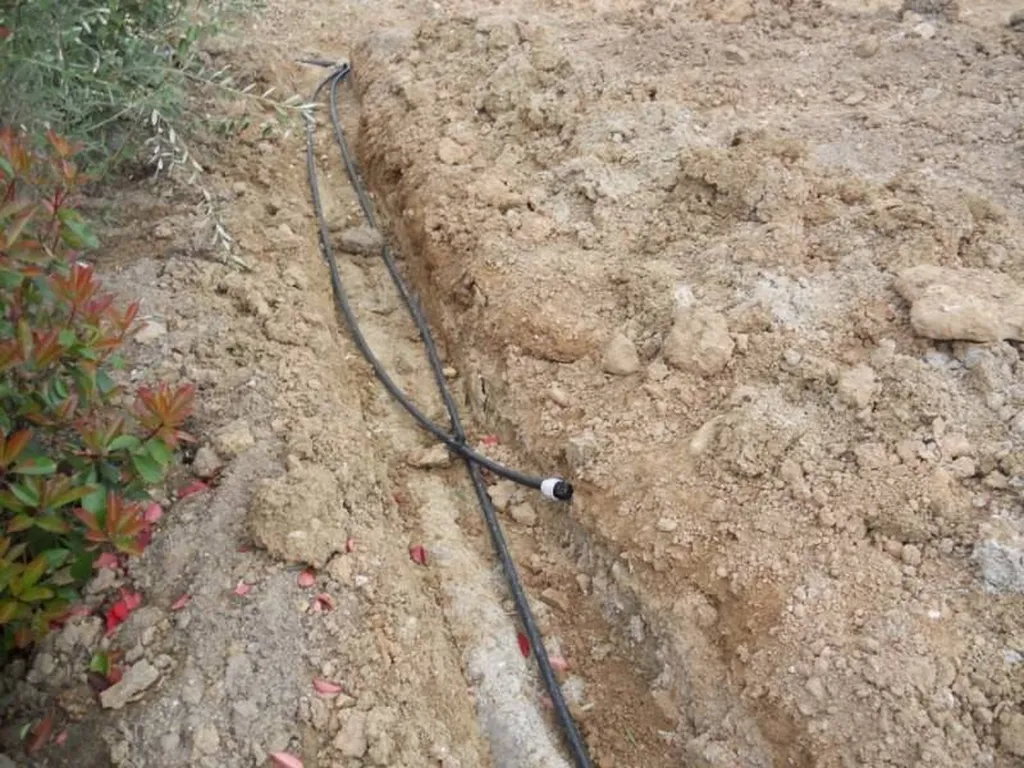 Création d'un arrosage automatique proche Aix en Provence par Les Jardins de Romain.