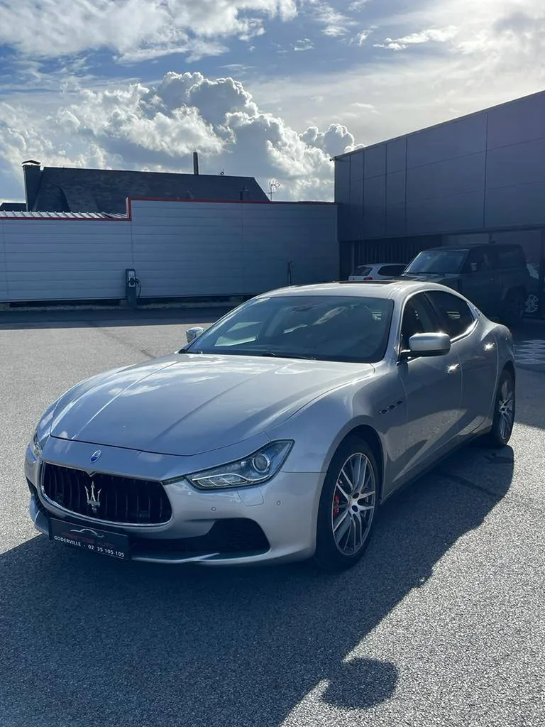 Maserati Ghibli grise occasion à Rouen