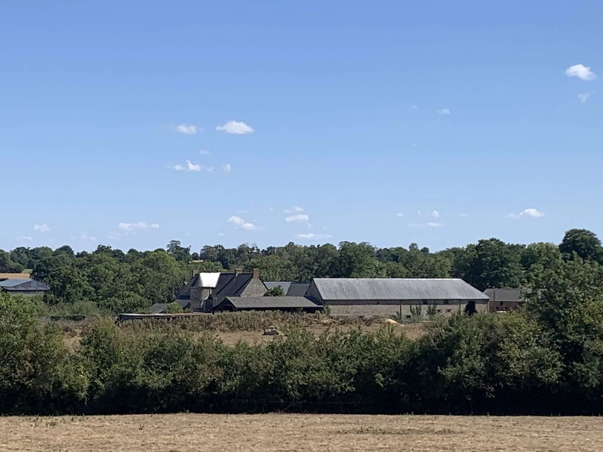 Vue corps de ferme