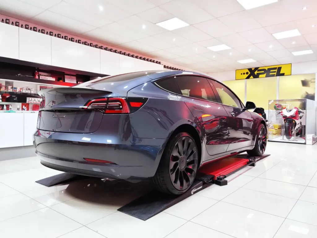 TESLA MODEL 3 PERFORMANCE - PROTECTION PPF INTEGRALE DE LILLE A VALENCIENNES 59