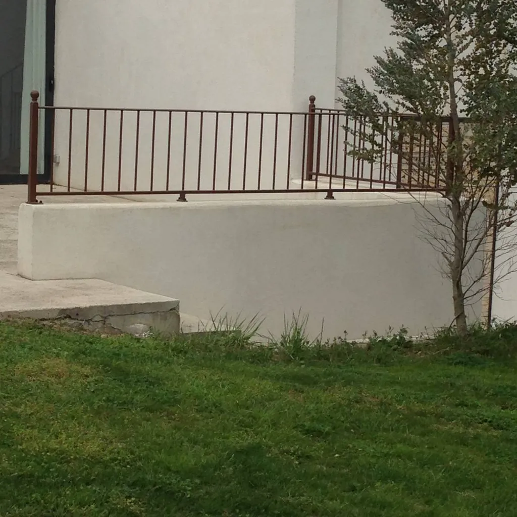 Garde corps thermolaqué