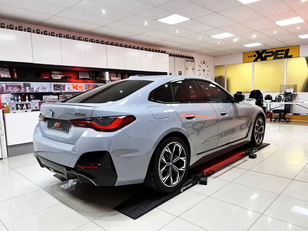 BMW i4 M50 - PROTECTION PPF XPEL + TRAITEMENT CERAMIQUE GTECHNIQ - LILLE