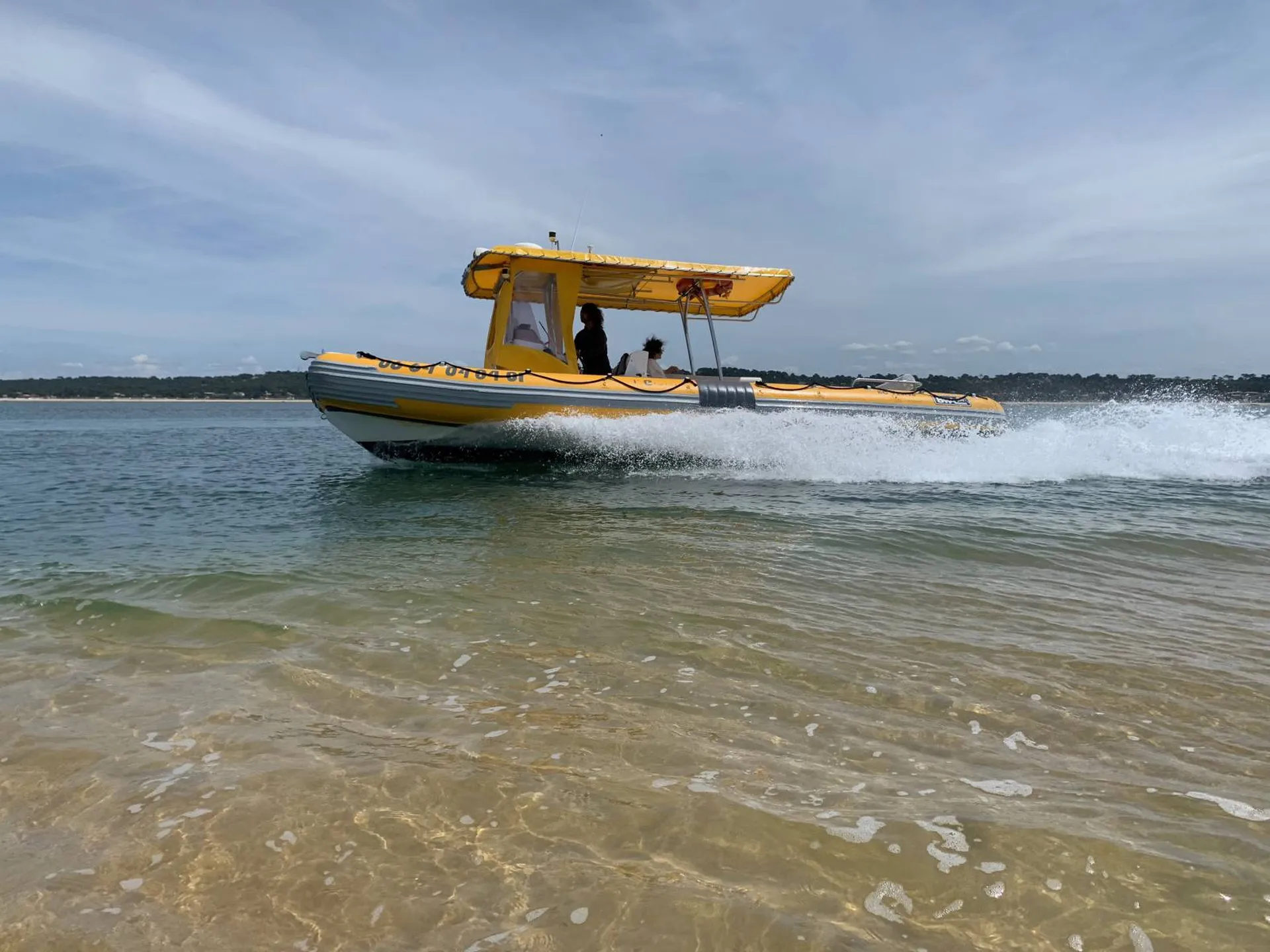 Sortie en bateau au banc d'Arguin et à la dune du Pilat 