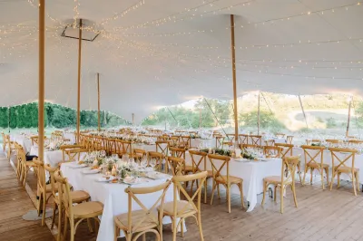 wedding planner in Luberon for wedding with marquee