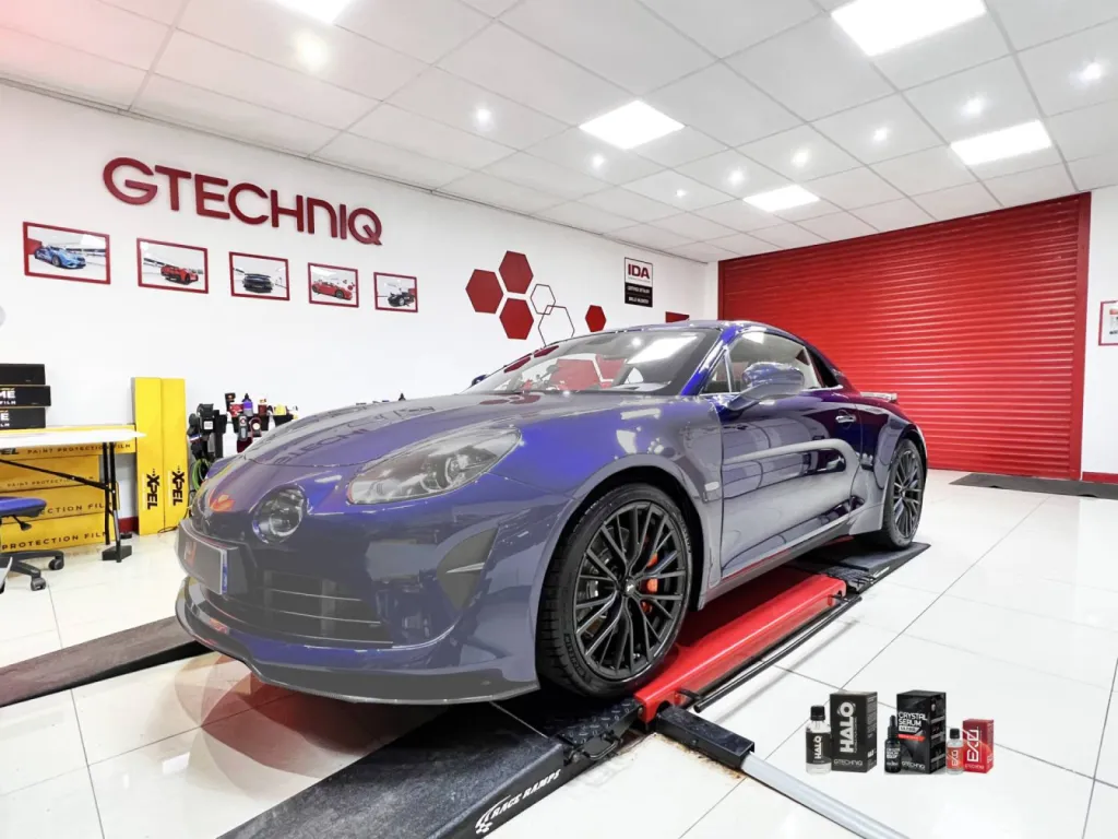 ALPINE A110S AERO KIT - BLOC AVANT + BAS DE CAISSE PPF XPEL - TRAITEMENT CERAMIQUE GTECHNIQ - LILLE 59