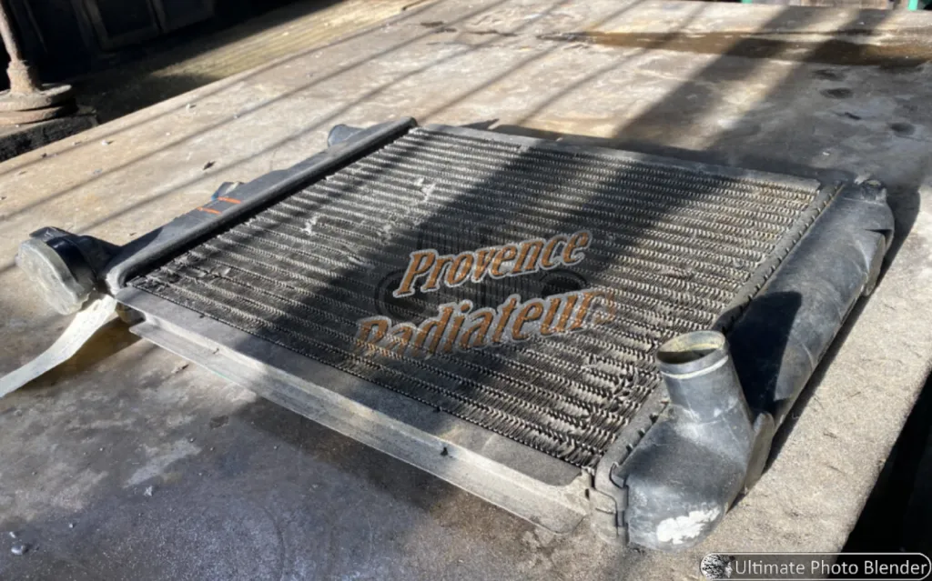 Radiateur de refroidissement en fabrication à Marseille