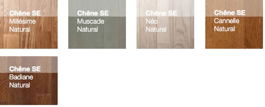 Les parquets massifs gamme tradideco
