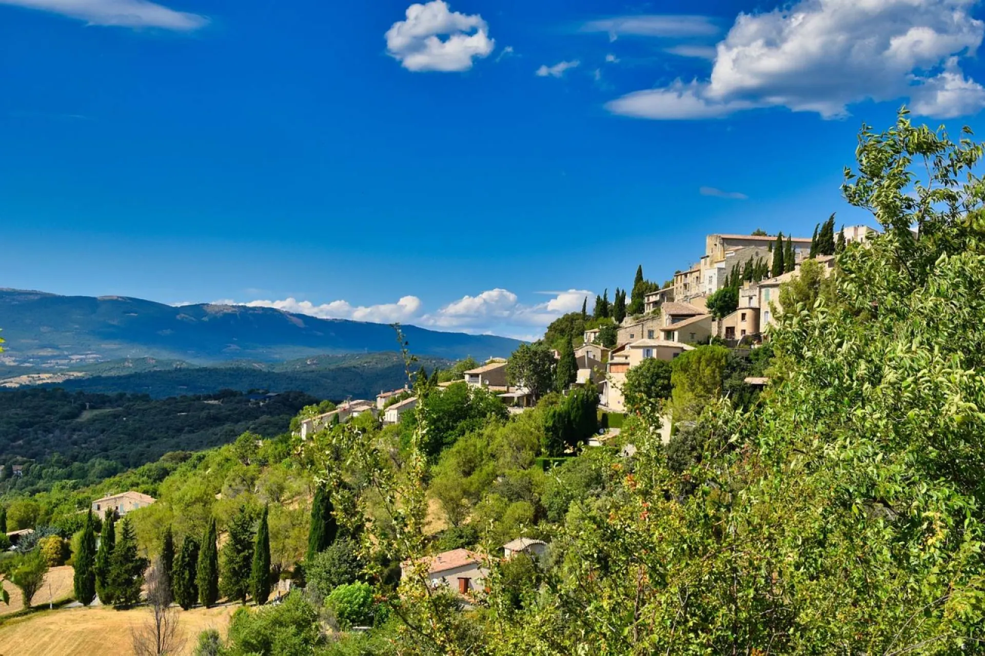 Taxi pour mariage dans le Lubéron
