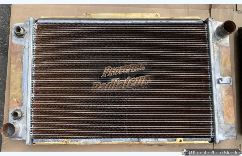 Radiateur de Porsche 928 fabriqué à Marseille, PACA
