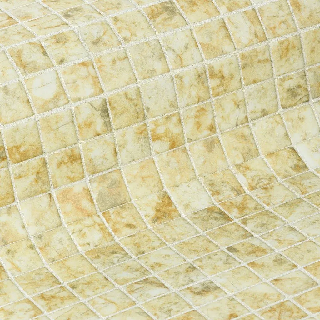 UNE PISCINE CHALEUREUSE - MOSAÏQUE SANDSTONE