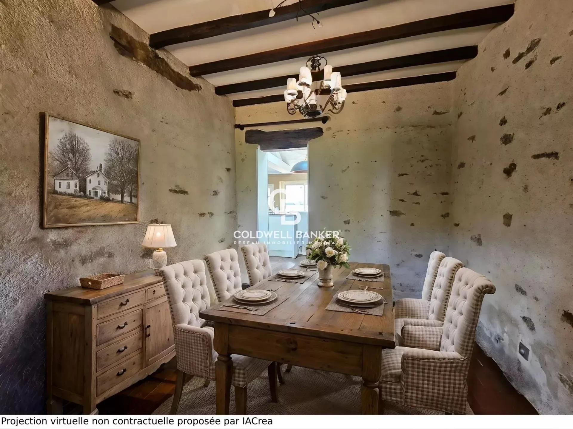 Fermette rénovée avec piscine et dépendances à vendre à La Bazoge