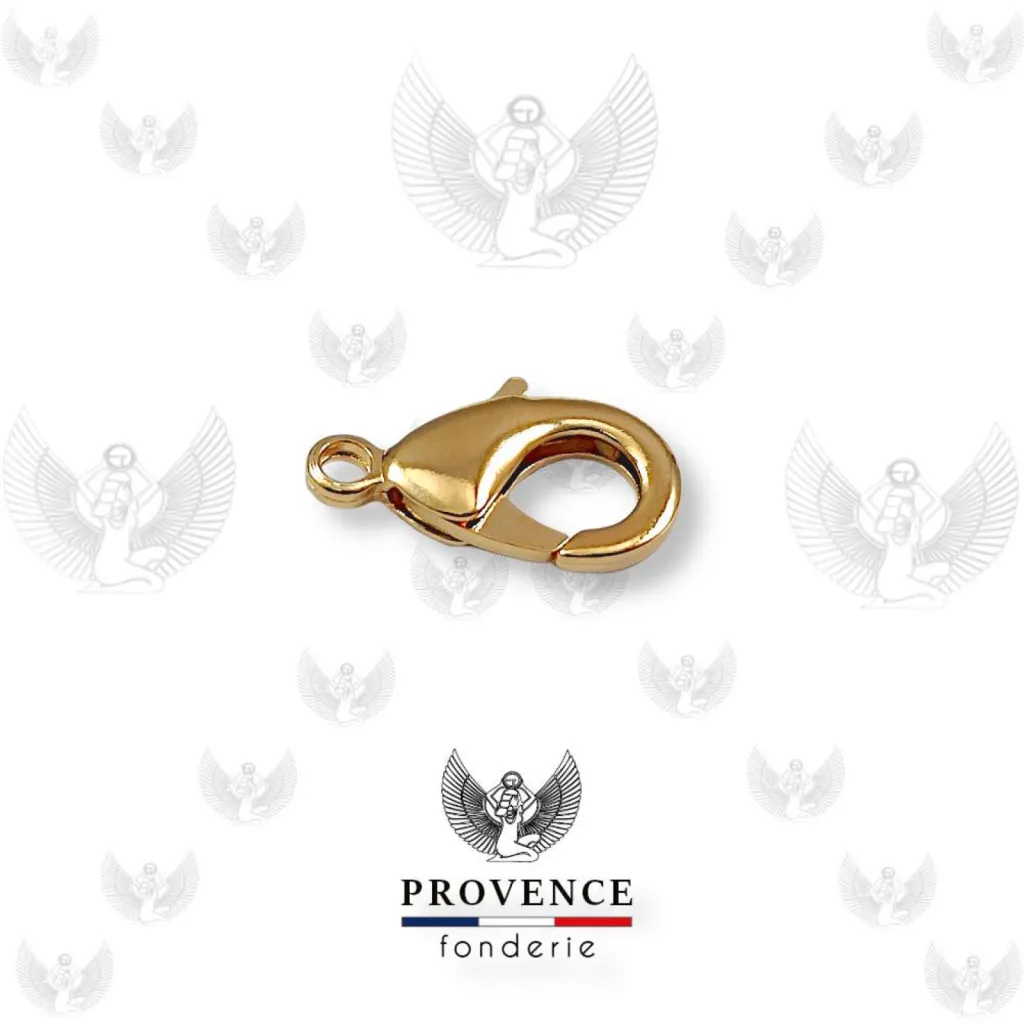 Fermoirs pour bijoux plaqués or ou plaqués argent pour bracelets et colliers