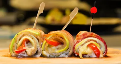 Piques Apéritif rouge et noir