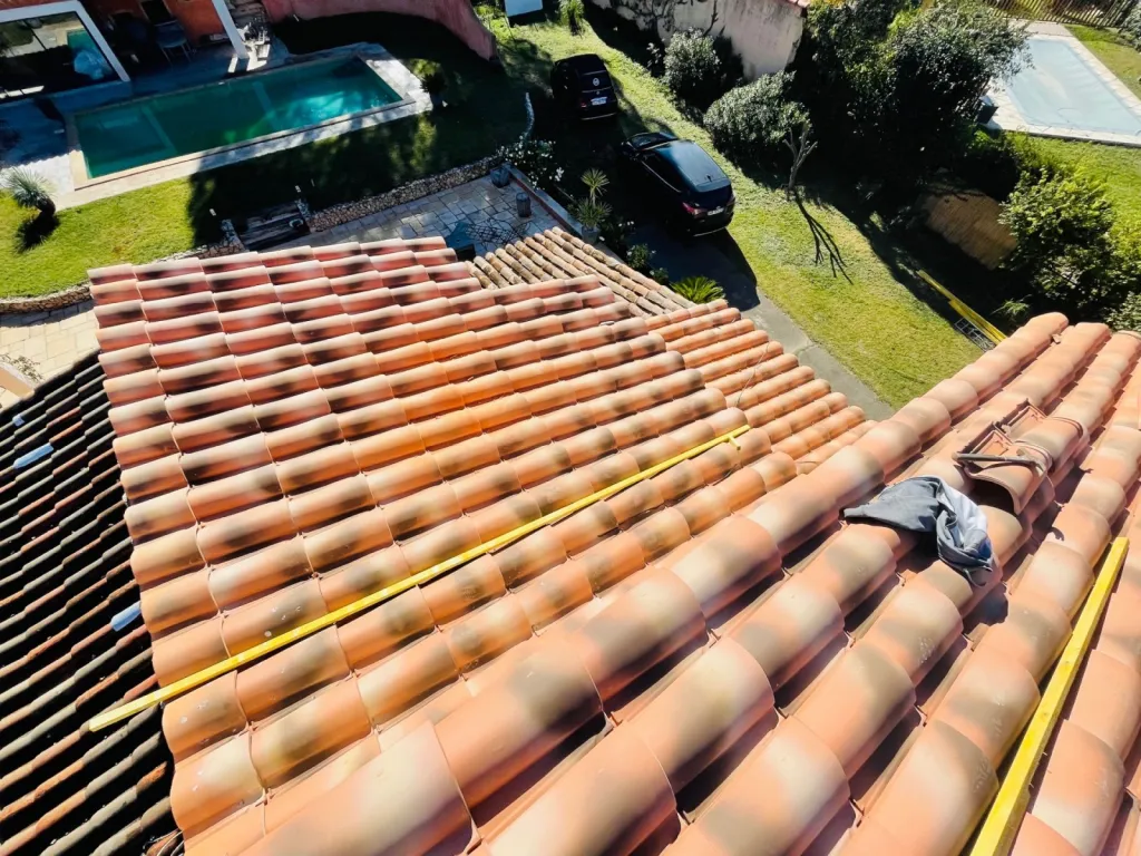 Réfection d’une toiture et isolation près de Bouc-Bel-Air.